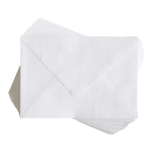 Handmade canvas envelope available for customization
