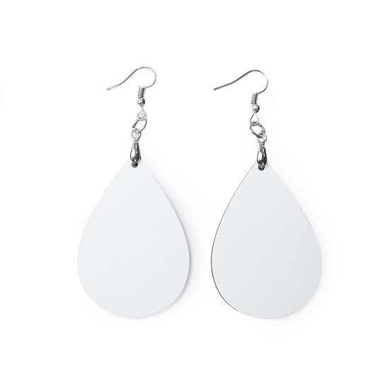 Teardrop earrings available for customization